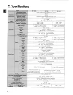 Предварительный просмотр 3 страницы Tanita Body Composition Analyzer 410 Instruction Manual