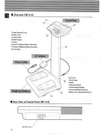 Предварительный просмотр 9 страницы Tanita Body Composition Analyzer 410 Instruction Manual