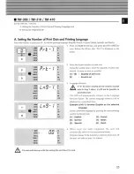 Предварительный просмотр 23 страницы Tanita Body Composition Analyzer 410 Instruction Manual