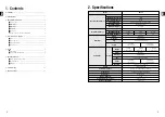 Preview for 2 page of Tanita Body Composition Analyzer BF-350 Instruction Manual