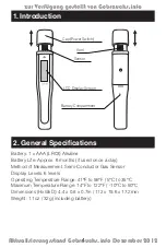 Предварительный просмотр 4 страницы Tanita Breath Checker Instruction Manual