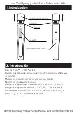 Preview for 22 page of Tanita Breath Checker Instruction Manual