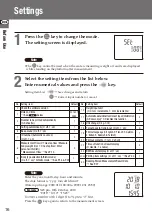 Preview for 16 page of Tanita DC-13C Instruction Manual