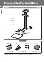 Preview for 8 page of Tanita DC-13CU Instruction Manual