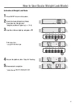 Предварительный просмотр 17 страницы Tanita DC-240 Instruction Manual