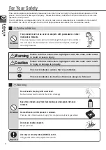 Preview for 4 page of Tanita DC-240MA Instruction Manual