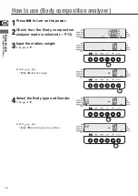 Preview for 14 page of Tanita DC-240MA Instruction Manual