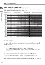 Preview for 20 page of Tanita DC-240MA Instruction Manual