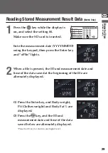 Предварительный просмотр 29 страницы Tanita DC-360 Instruction Manual