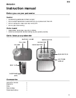 Preview for 3 page of Tanita Fit Tunes PD640 Instruction Manual