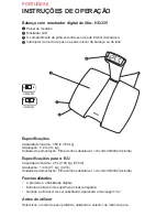 Preview for 6 page of Tanita HD-335 Operating Instructions Manual