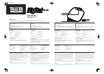 Tanita HD-351 Operating Instructions preview