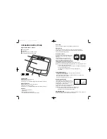 Preview for 2 page of Tanita HD 370 Operating Instructions Manual