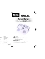 Tanita InnerScan BC-568 Instruction Manual preview