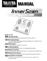 Tanita InnerScan BC-581 Instruction Manual предпросмотр