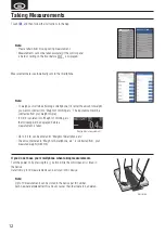 Предварительный просмотр 12 страницы Tanita InnerScan Pro RD-545PRO Instruction Manual