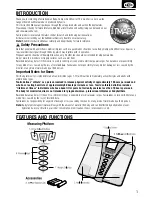 Preview for 3 page of Tanita Ironman InnerScan BC-549 plus Instruction Manual