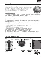 Preview for 3 page of Tanita Ironman RD-545IM Instruction Manual