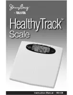 Tanita Jenny Craig Healthy Track HD-338 Instruction Manual preview