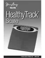 Tanita Jenny Craig Healthy Track HD-339 Instruction Manual preview