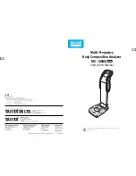 Preview for 1 page of Tanita MC-180MA Instruction Manual