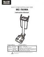 Preview for 1 page of Tanita MC-780MA Instruction Manual