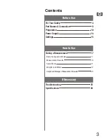 Preview for 3 page of Tanita MC-780MA Instruction Manual