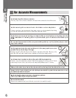 Preview for 6 page of Tanita MC-780MA Instruction Manual