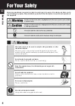 Preview for 4 page of Tanita MC-980MA-N PLUS Instruction Manual