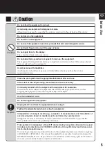 Preview for 5 page of Tanita MC-980MA-N PLUS Instruction Manual