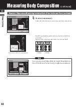 Preview for 48 page of Tanita MC-980MA-N PLUS Instruction Manual