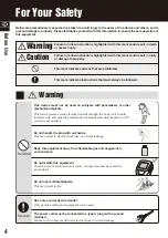 Preview for 4 page of Tanita MC-980MA plus Instruction Manual