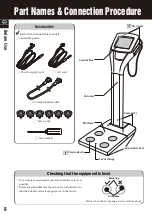 Preview for 8 page of Tanita MC-980MA plus Instruction Manual