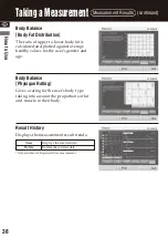 Preview for 38 page of Tanita MC-980MA plus Instruction Manual