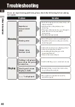 Preview for 40 page of Tanita MC-980MA plus Instruction Manual