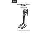 Предварительный просмотр 1 страницы Tanita MC-980MA Instruction Manual