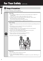 Preview for 8 page of Tanita PW-650MA Instruction Manual