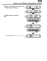 Preview for 13 page of Tanita SC-240 Instruction Manual