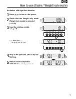 Preview for 15 page of Tanita SC-240 Instruction Manual