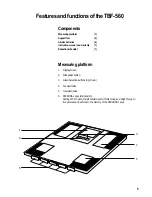 Preview for 6 page of Tanita TBF-560 Instruction Manual