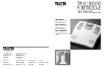 Preview for 12 page of Tanita TBF-611 Instruction Manual