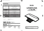 Preview for 7 page of Tanita TL-150MA Instruction Manual