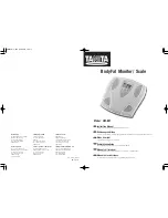 Tanita UM-081 Instruction Manual preview