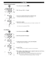 Предварительный просмотр 5 страницы Tanita WB-100ST Operating Instructions Manual