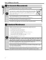 Preview for 6 page of Tanita WB-150MA Instruction Manual