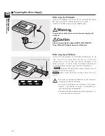 Preview for 12 page of Tanita WB-150MA Instruction Manual