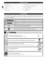 Preview for 2 page of Tanita WB-380 Instruction Manual