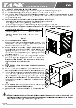 Предварительный просмотр 42 страницы Tank SEACHILL TK 3000 Instruction Manual