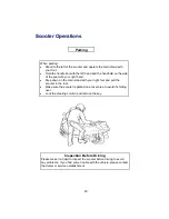 Preview for 23 page of Tank Touring Deluxe 150cc Operating And Maintenance Manual