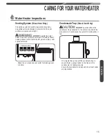 Preview for 15 page of TANKLESS 000 Btu/hr Use And Care Manual